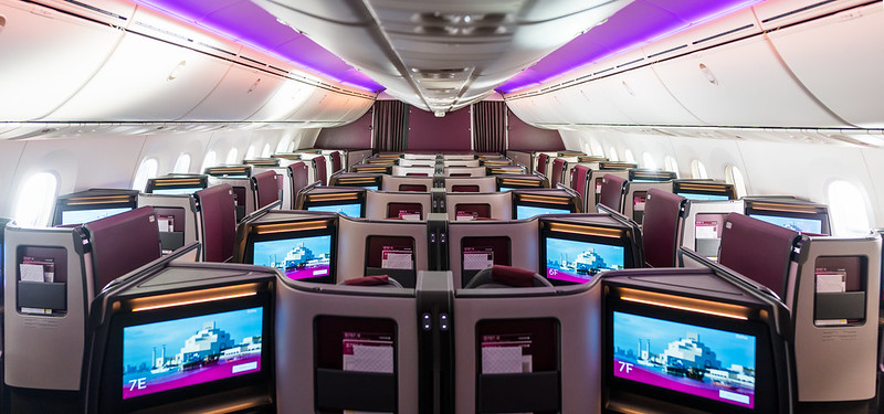 Qatar Airways Business Class Suites B787-9 ©QatarAirways