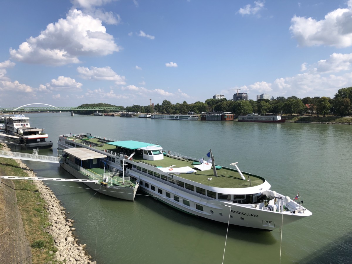 Donau in Bratislava