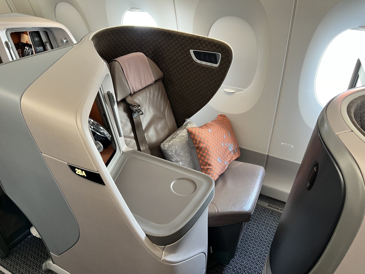 Review: Singapore Airlines Business Class | Singapore naar Bangkok | Airbus A350-900