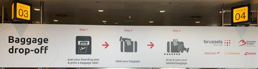 Nieuw: check je eigen bagage in bij Brussels Airlines op Brussels Airport