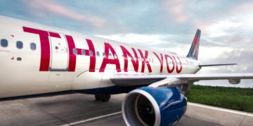 Delta's Thank You Plane