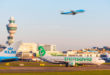 Toestellen van KLM en Transavia op Schiphol (Bron: KLM)