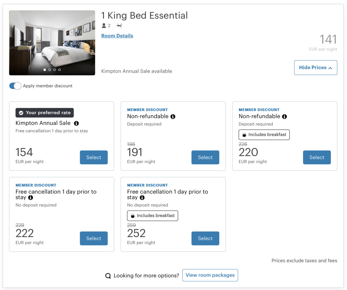 Korting op een overnachting bij Kimpton De Witt Amsterdam tijdens de Kimpton Annual Sale (Bron: Kimpton)