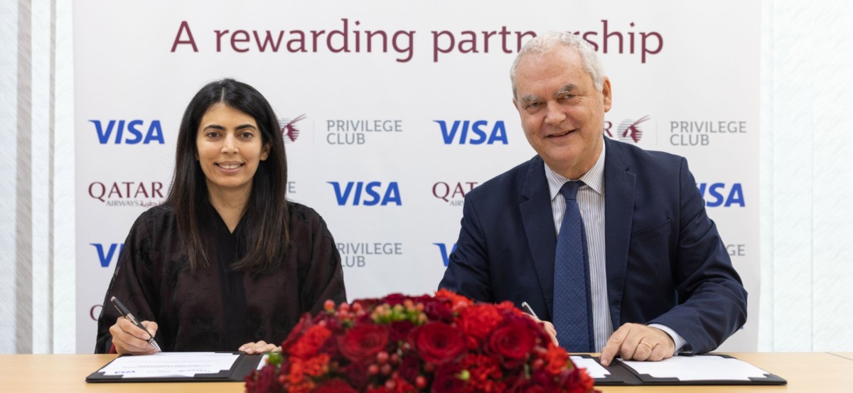 Qatar Airways en Visa versterken samenwerking (Bron: Qatar Airways)