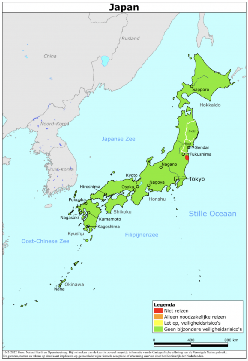 Japan Code Groen