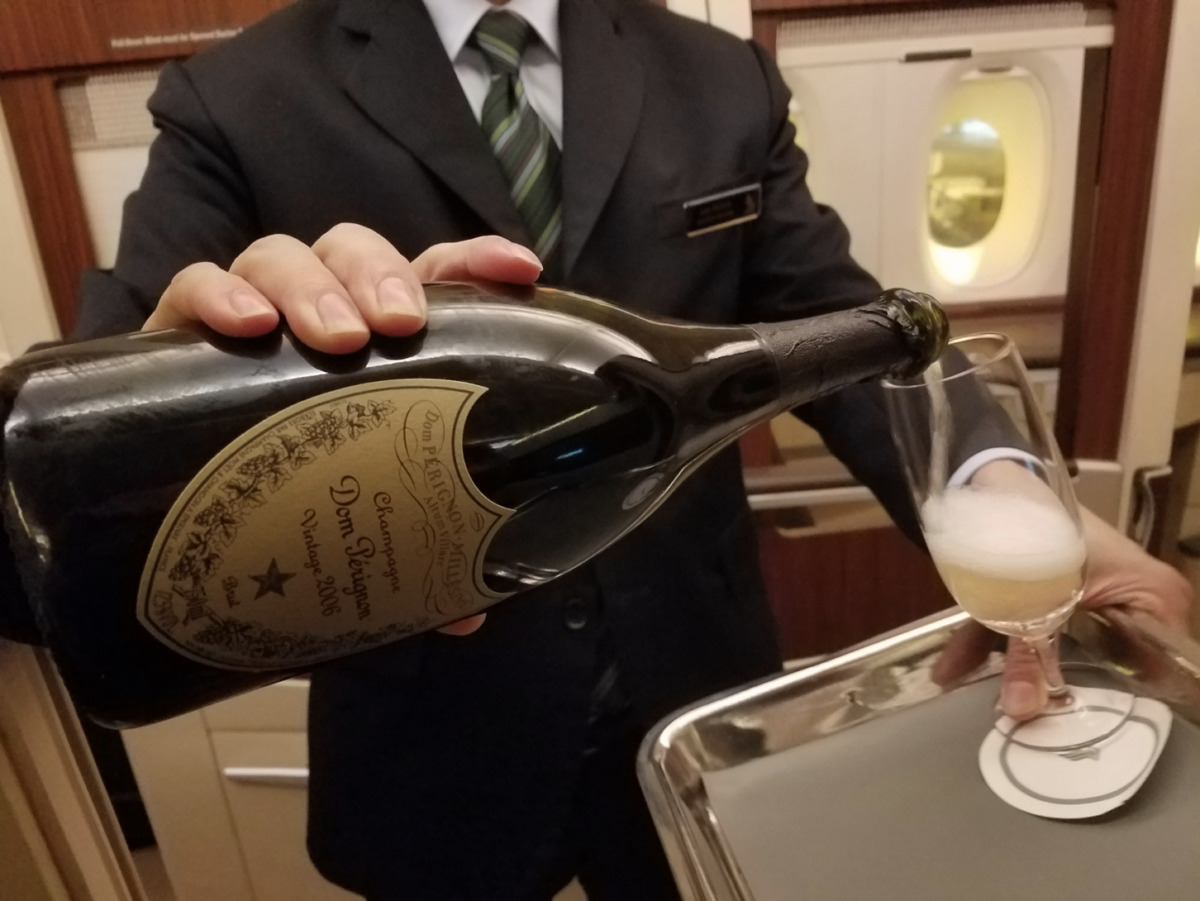 Dom Perignon, Singapore Airlines