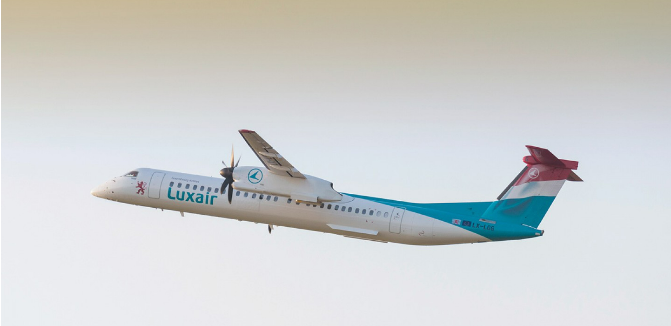  De Havilland Q400 Luxair ©Luxair