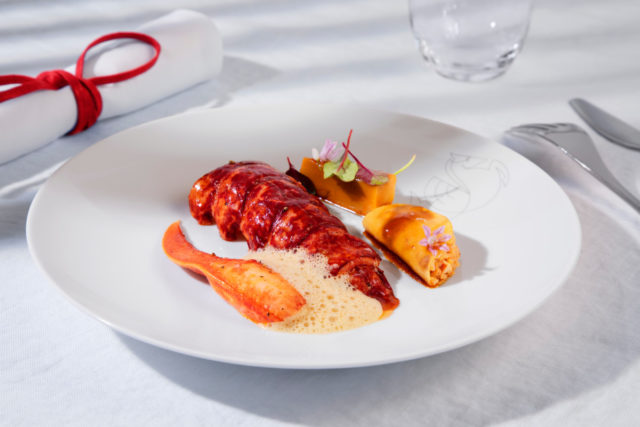 La Premiere Air France First Class Menu November 2022