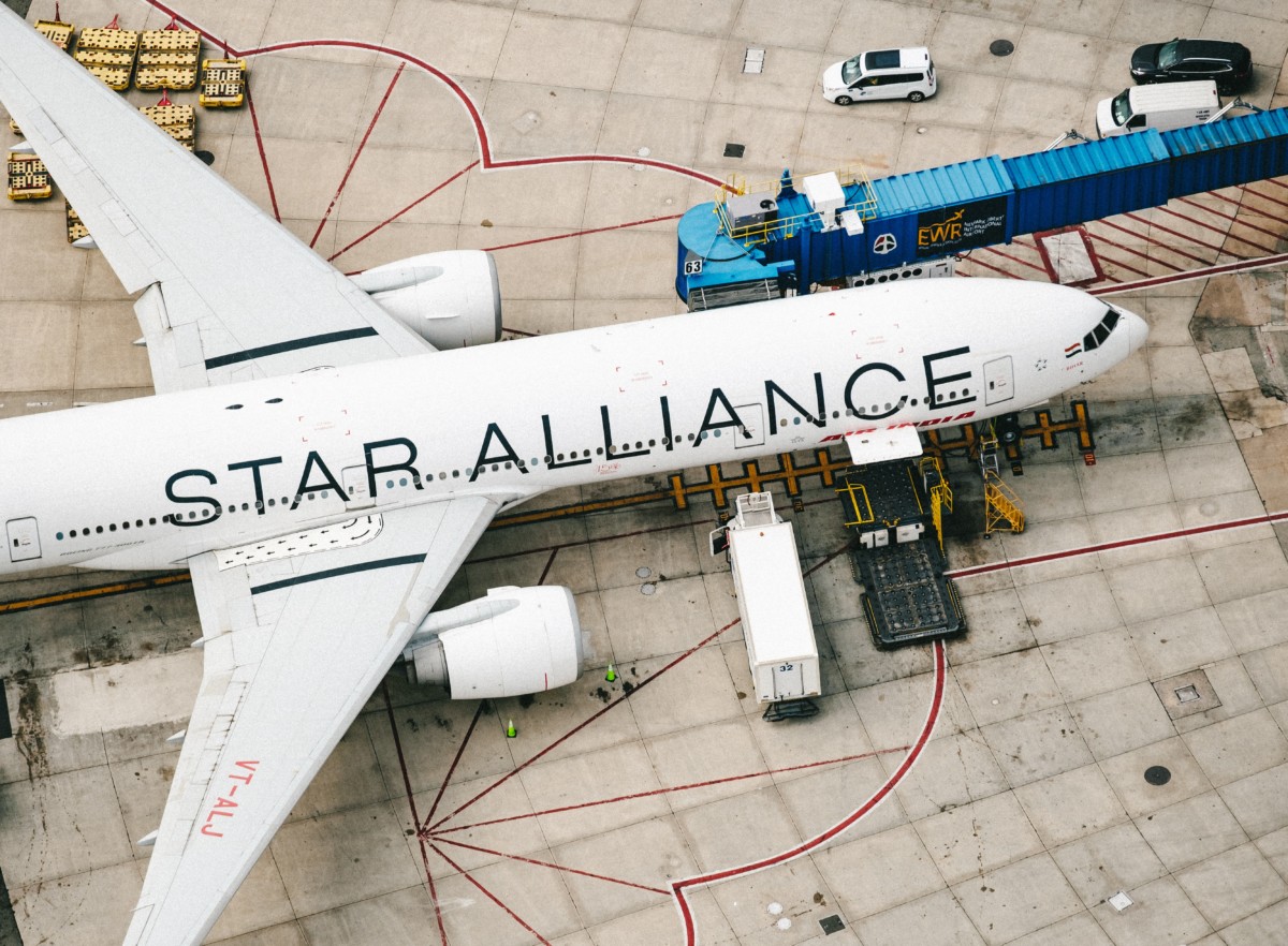 Toestel van Air India met Star Alliance livery (Bron: Unsplash / Chris Leipelt)