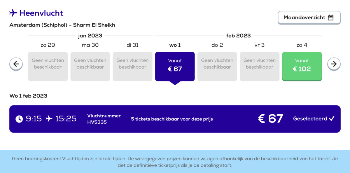 Flexibel Transavia Vliegticket Nu Maar € 1 Toeslag - InsideFlyer