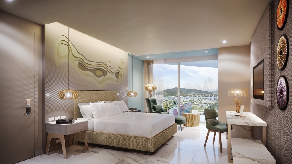 Deze Hilton Hotels openen in 2023 Hilton-Santa-Marta-Guestroom