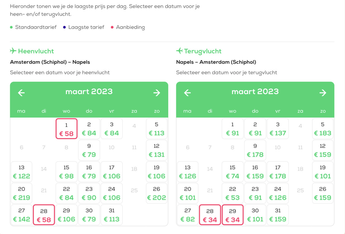 Nog even korting bij Transavia op veel bestemmingen (Bron: Transavia)