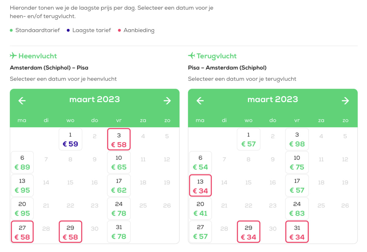 Nog even korting bij Transavia op veel bestemmingen (Bron: Transavia)