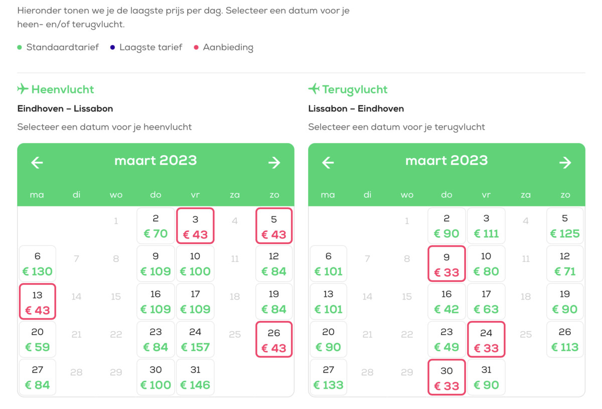 Nog even korting bij Transavia op veel bestemmingen (Bron: Transavia)