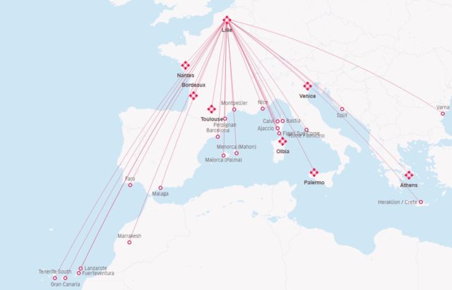 Nieuwe route vanaf Brussel Charlerloi naar Nice