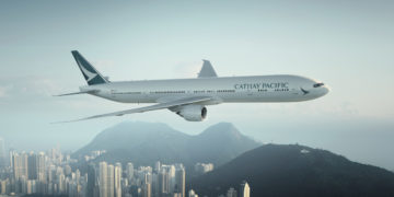 Toestel van Cathay Pacific (Bron: Cathay Pacific)