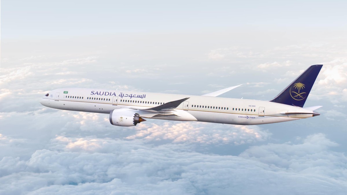 Dreamliner van Saudia (Bron: Saudia)