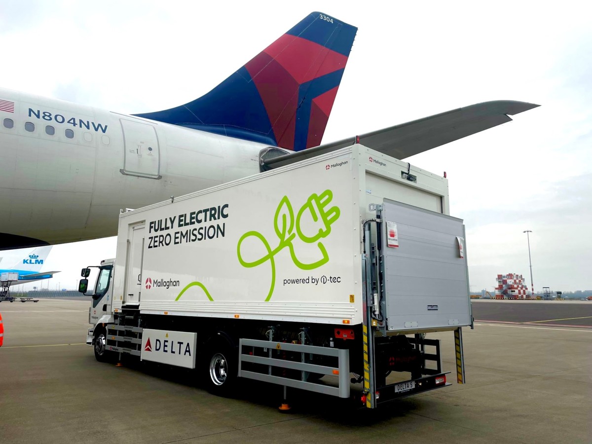 Delta investeert in elektrische voertuigen op Schiphol (Bron: Delta)