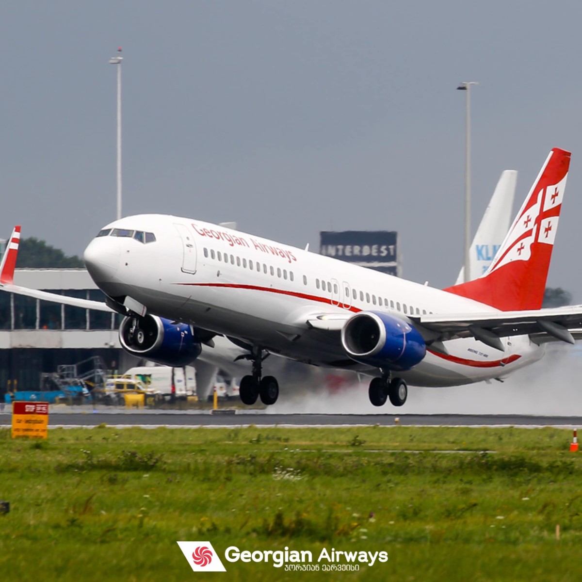 Boeing 737 van Georgian Airways (Bron: Georgian Airways)