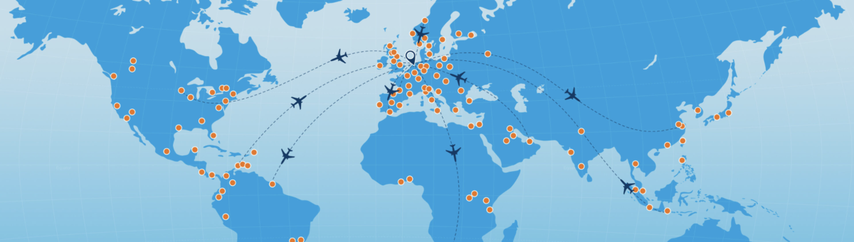 KLM Air France winterdienstregeling 2023/2024 netwerk