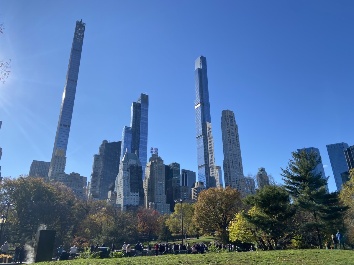 New York City gezien vanuit Central Park