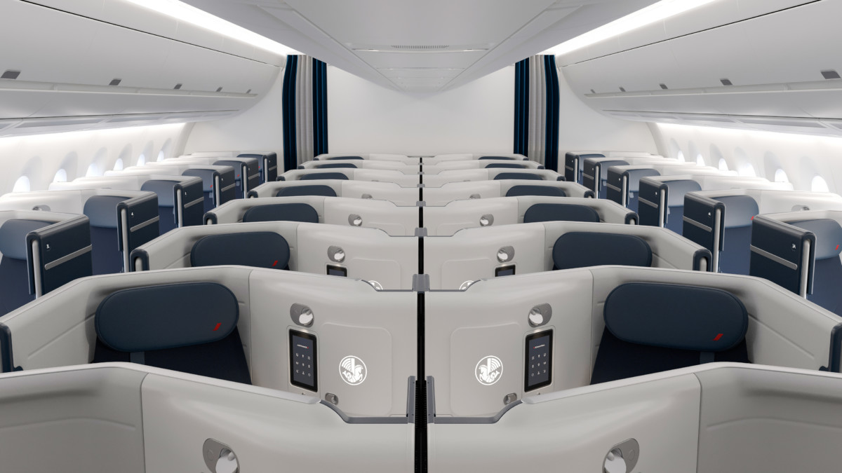 Air France Airbus A350 nieuwe cabine (Bron: Air France)