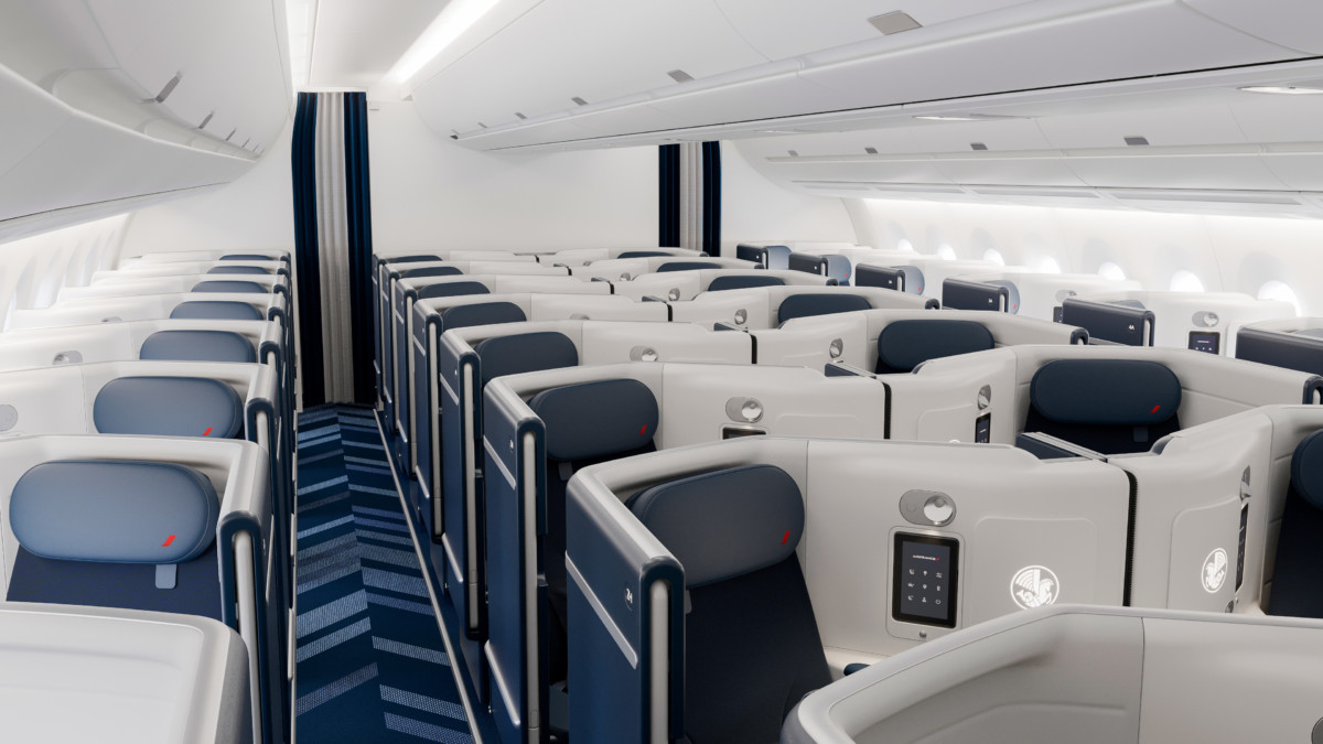 Air France Airbus A350 nieuwe cabine (Bron: Air France)