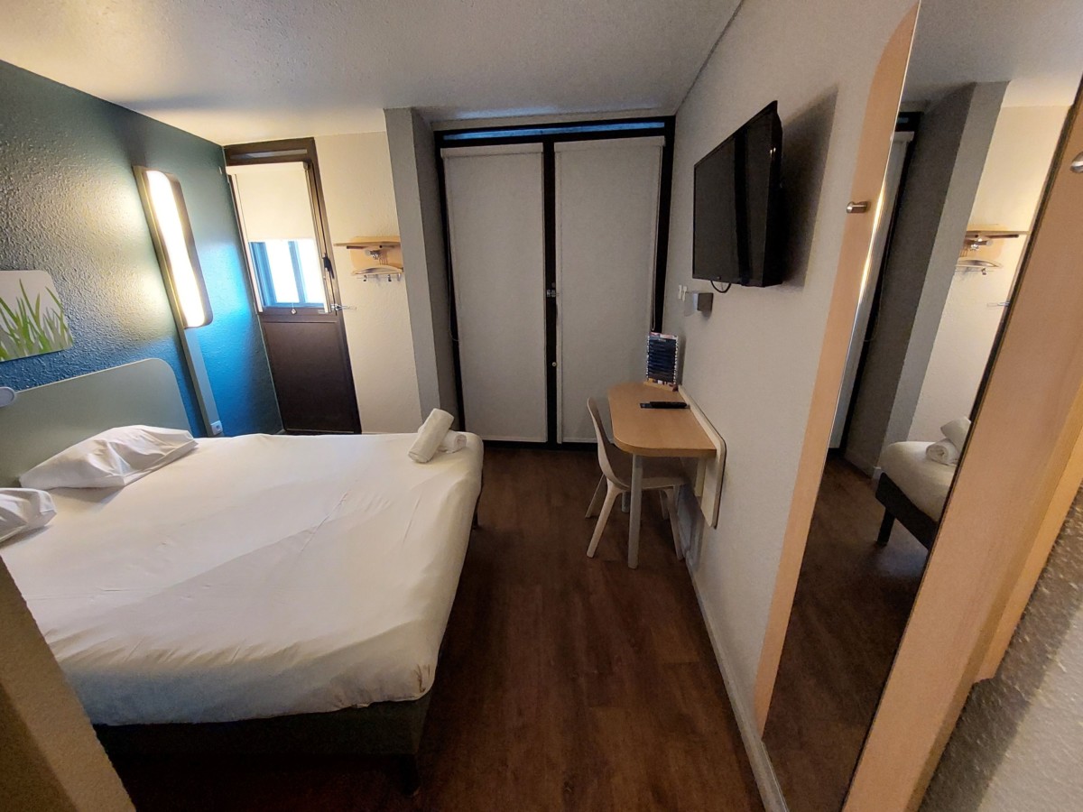 standaard tweepersoonskamer van ibis budget Avignon Centre