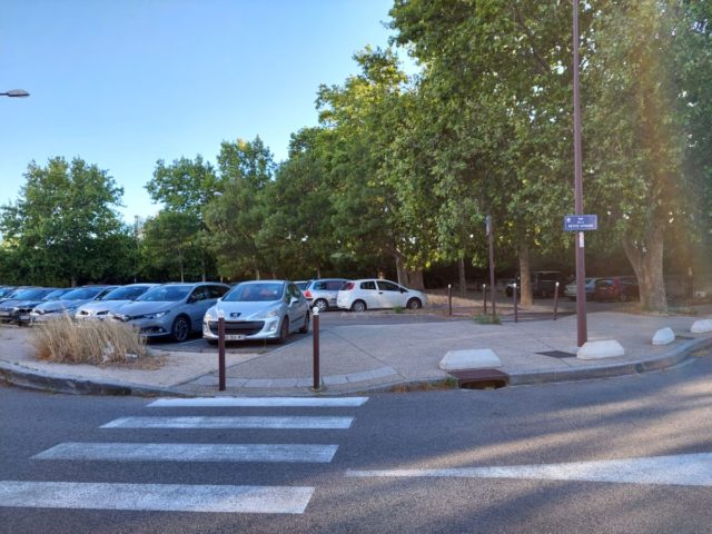 Gratis parkeerplaats Avignon