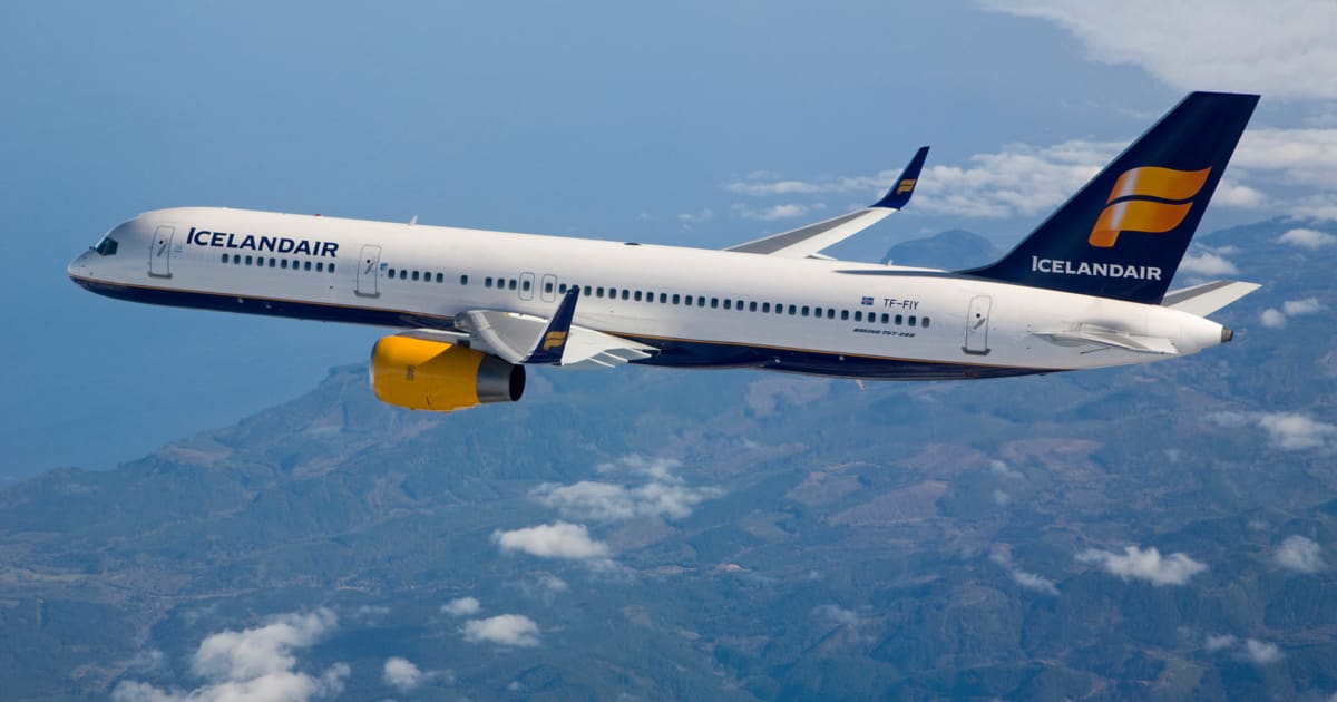 Icelandair Boeing 757 (Bron: Icelandair)