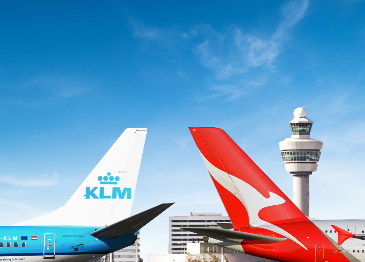 KLM breidt codeshare met Qantas verder uit (Bron: KLM)