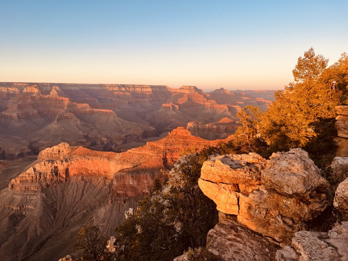 Uitzicht op de Grand Canyon vanuit de South Rim (Foto: InsideFlyer - Christian)