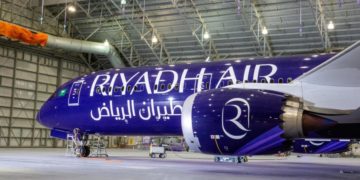 Riyadh Air presenteert eerste Boeing 787-9 met unieke livery