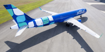 Toestel van JetBlue