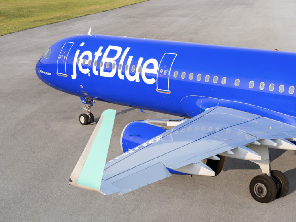 Toestel van JetBlue