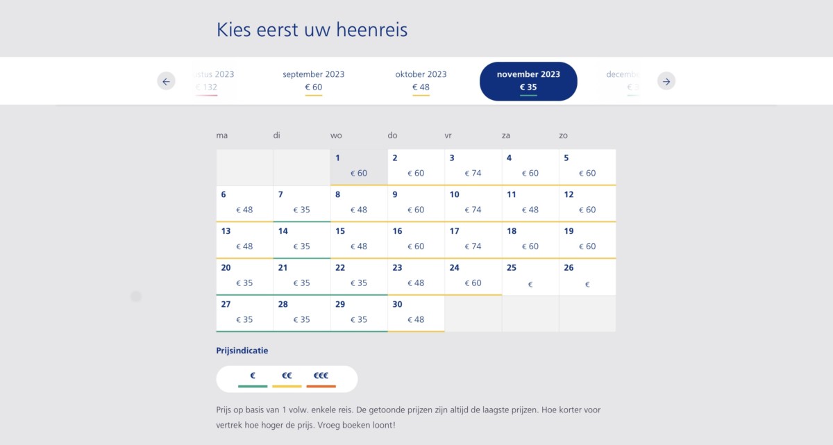 Goedkoop treinticket Thalys Amsterdam Parijs via NS International