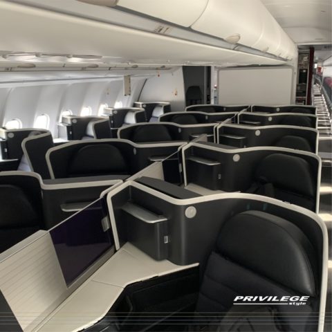 Privlege Style Airbus A330 Inside