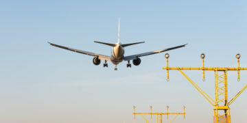 Toestel landt op Schiphol