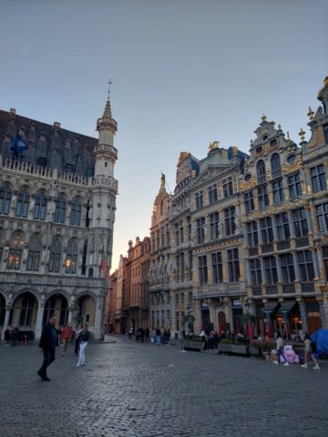 de grote markt van Brussel