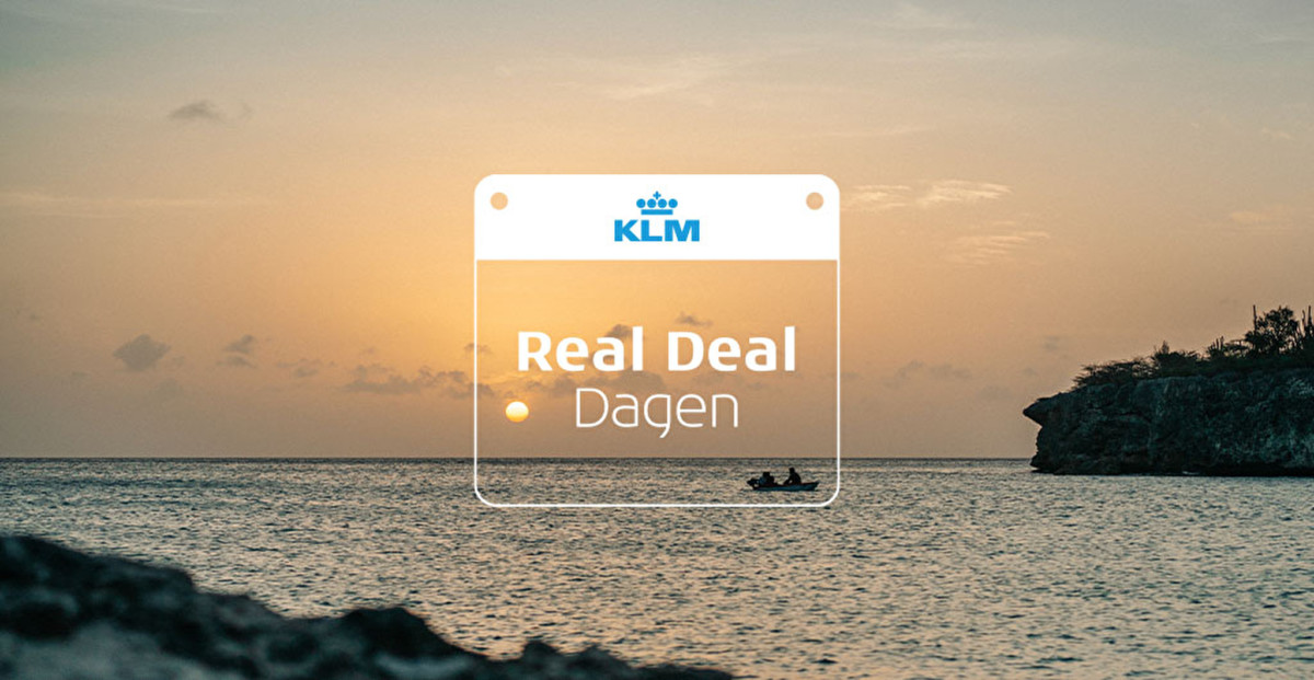 KLM Real Deal Dagen September 2023