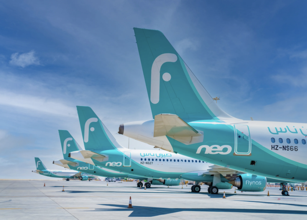 Flynas van Brussel naar Jeddah