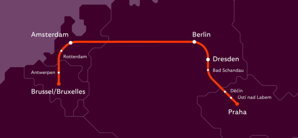 Nieuwe Dienstregeling European Sleeper nachttrein Brussel Amsterdam Berlijn Praag