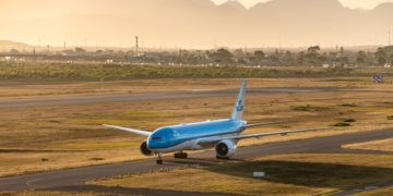 KLM Boeing 777-200ER Kaapstad