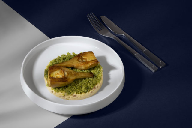 Nieuw Business Class menu Air France