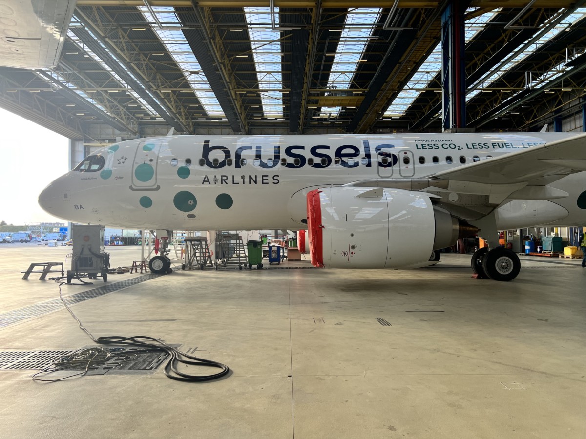 Brussels Airlines Airbus A320neo OO-SBA