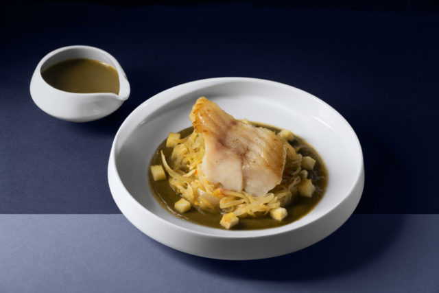Nieuw Business Class menu Air France