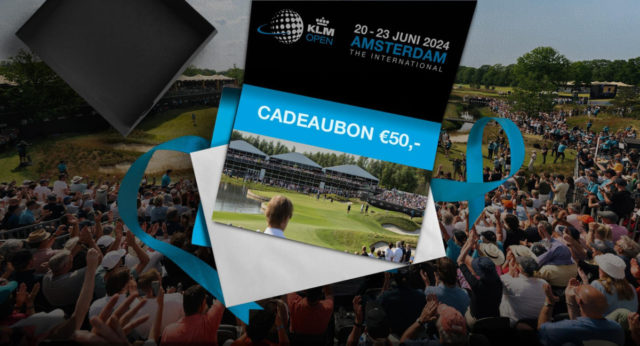 Ontvang een gesigneerde Joost Luiten Cap bij KLM Open Kadobon