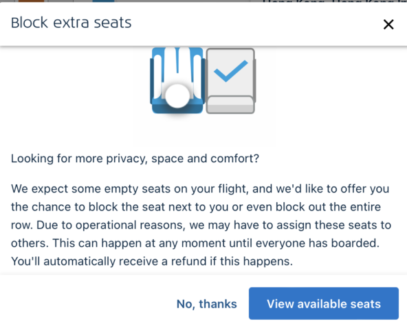 Extra stoelen reserveren bij KLM voor meer comfort