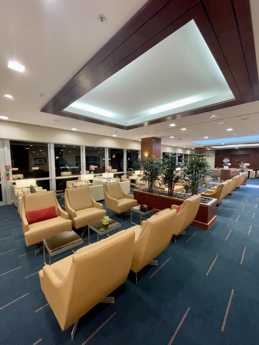 Emirates vernieuwde lounge Düsseldorf 