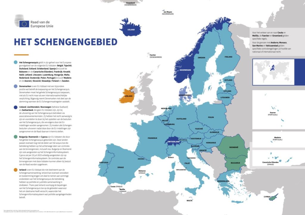 Bulgarije & Roemenië treden vanaf maart 2024 deels toe tot Schengenzone